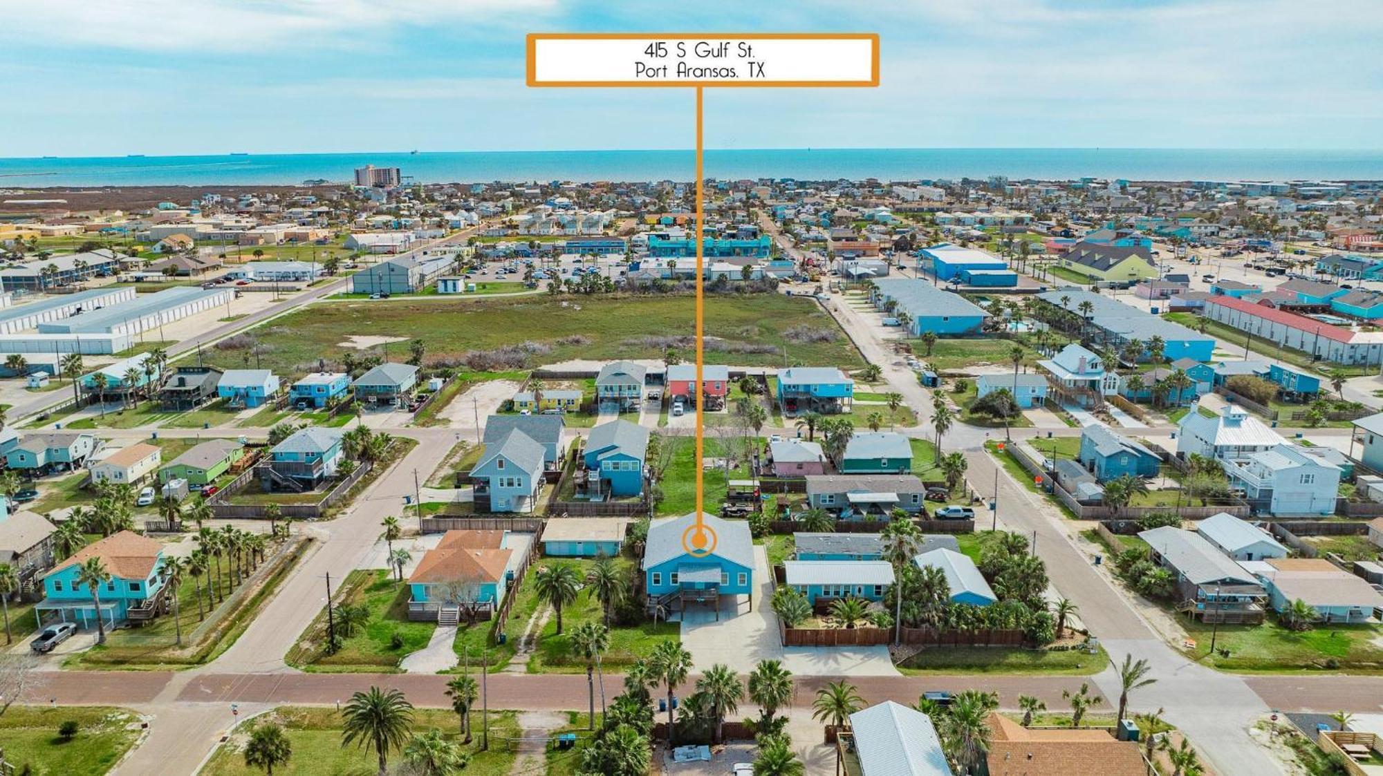 Casita Del Mar - Golf Cart Included Boat Parking Vila Port Aransas Exterior foto