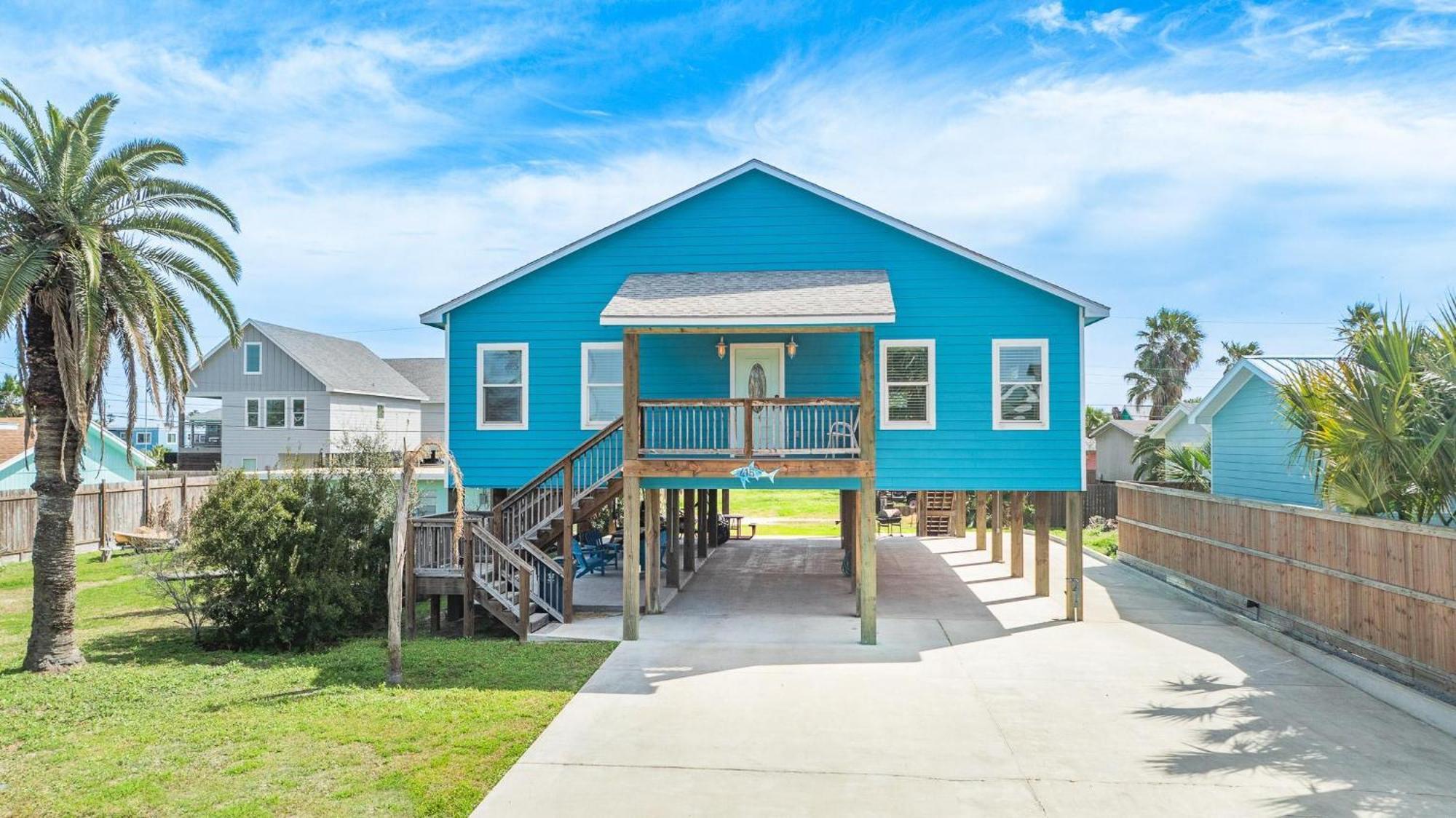 Casita Del Mar - Golf Cart Included Boat Parking Vila Port Aransas Exterior foto