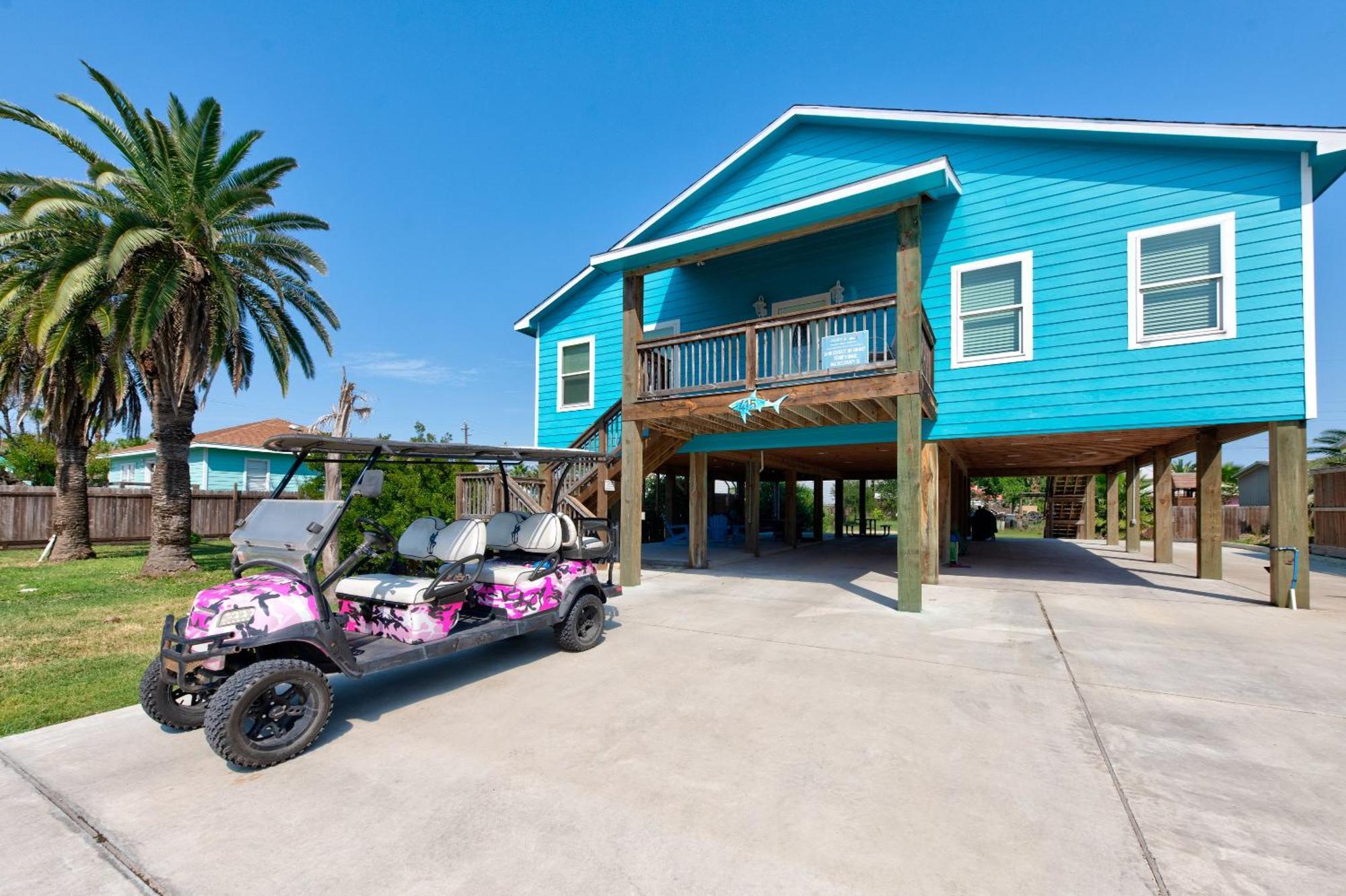 Casita Del Mar - Golf Cart Included Boat Parking Vila Port Aransas Exterior foto