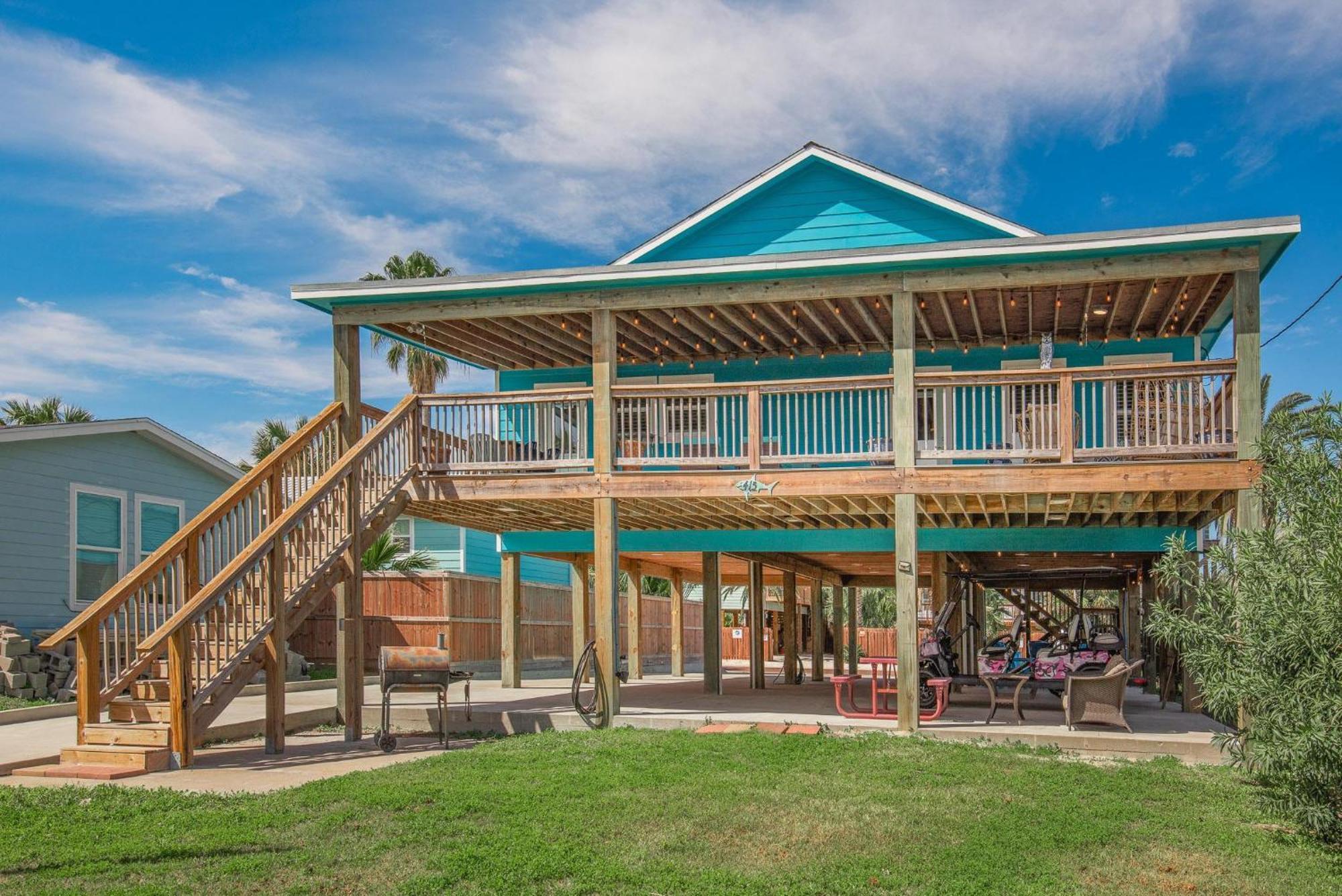 Casita Del Mar - Golf Cart Included Boat Parking Vila Port Aransas Exterior foto